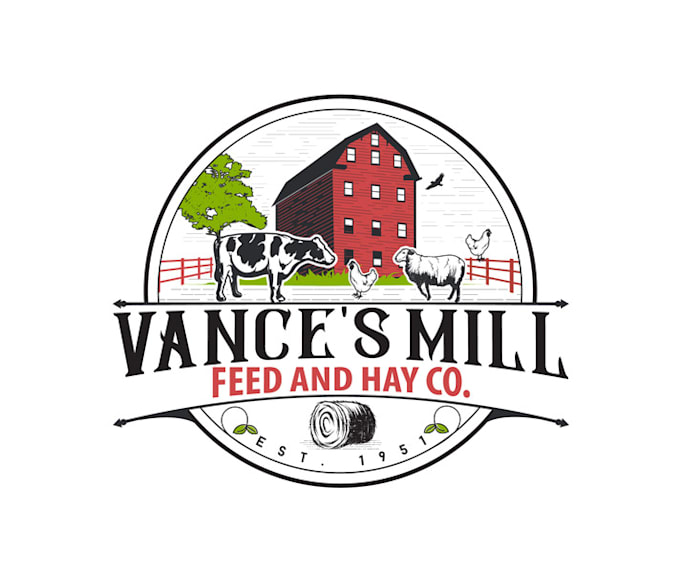 design beautiful wonderful feed mill logo
