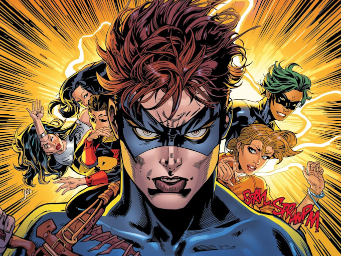 do a charcter of comic or design your comic character