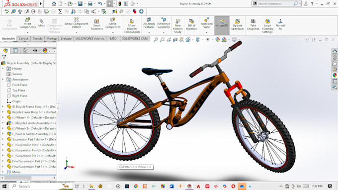 design custom bicycle parts