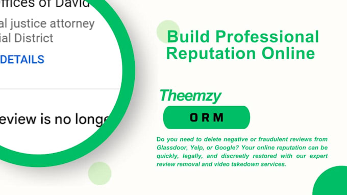 provide ORM services to suppress negative links