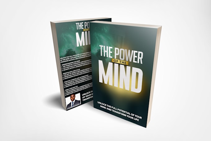 design modern book cover, kdp book cover, e book cover