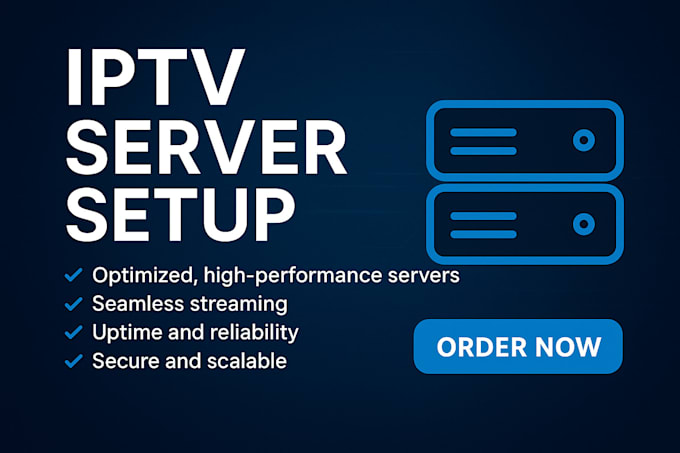 build stable iptv server with xui one , xtream UI, license , SSL,  API hosting