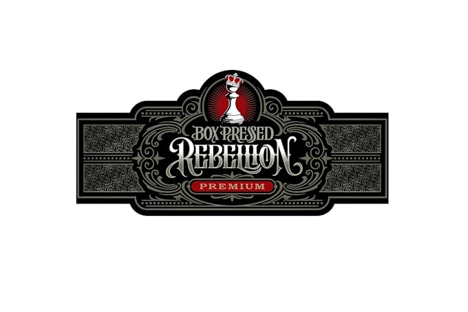 do a cigar label, cigar logo and cigar box design