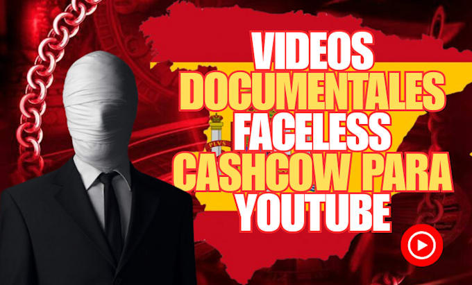crear videos documentales faceless cashcow para youtube