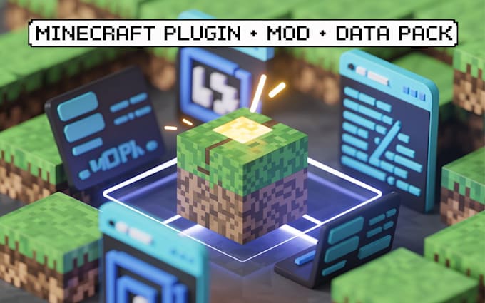 develop professional minecraft plugin, mod, or data pack
