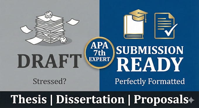 edit, refine structure, clarity, and formatting of your  thesis