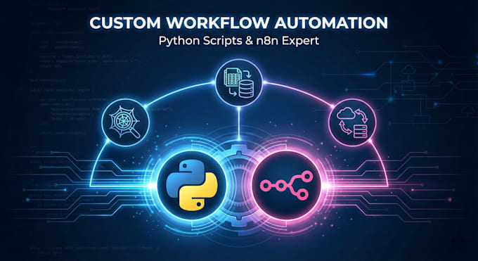 automate your workflow with custom python scripts or n8n