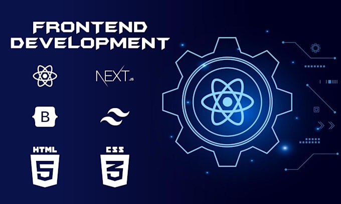 create your react,next js websites as a full stack developer