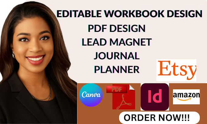 create lead magnet, PDF guide, PDF document design, workbook design, template