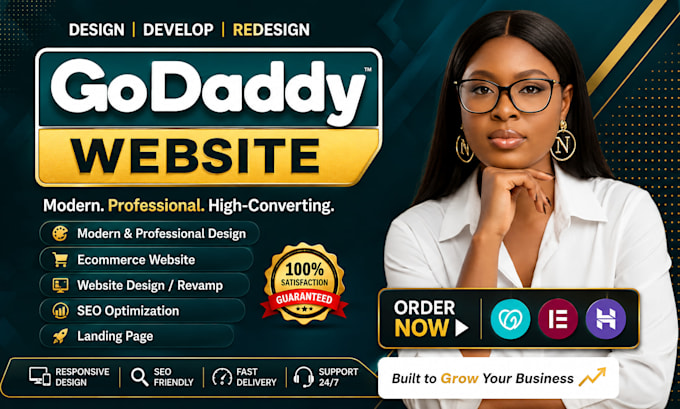godaddy website design develop godaddy website redesign godaddy website godaddy