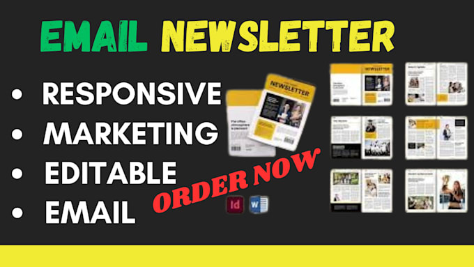 Design a professional email marketing newsletter by Access_michel | Fiverr