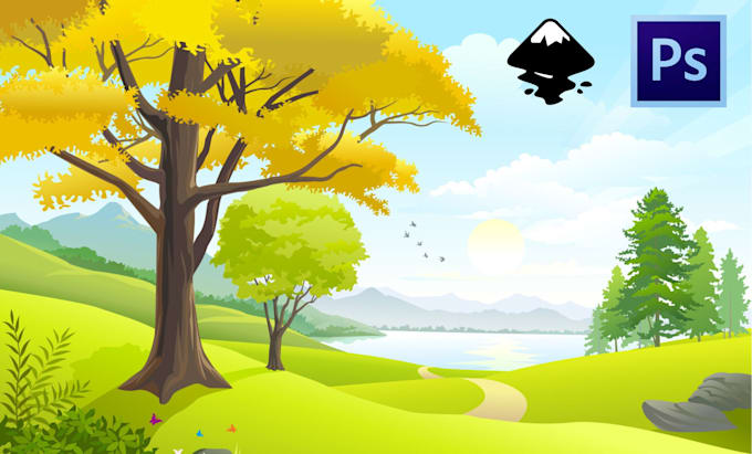 Vectorizar imagen, raster a vector, hacer arte vectorial, ilustración ...