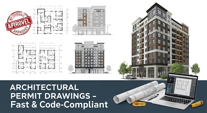 create professional architectural permit drawings for your construction projects