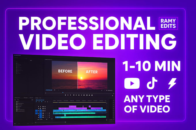 Make professional video editing with effects and transitions by ...