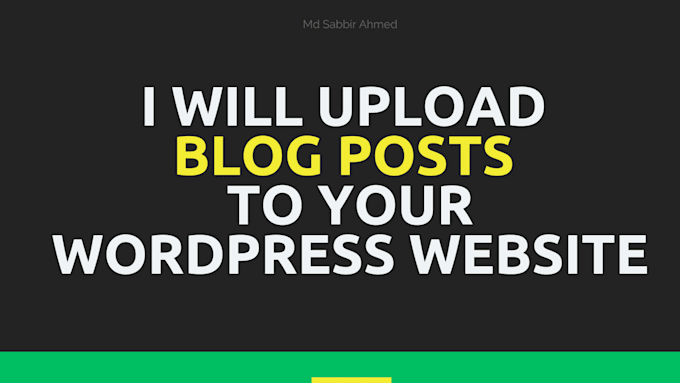 quickly upload and format your blog post in your website