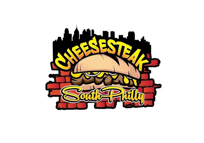 design inventive cheesesteak south philly logo