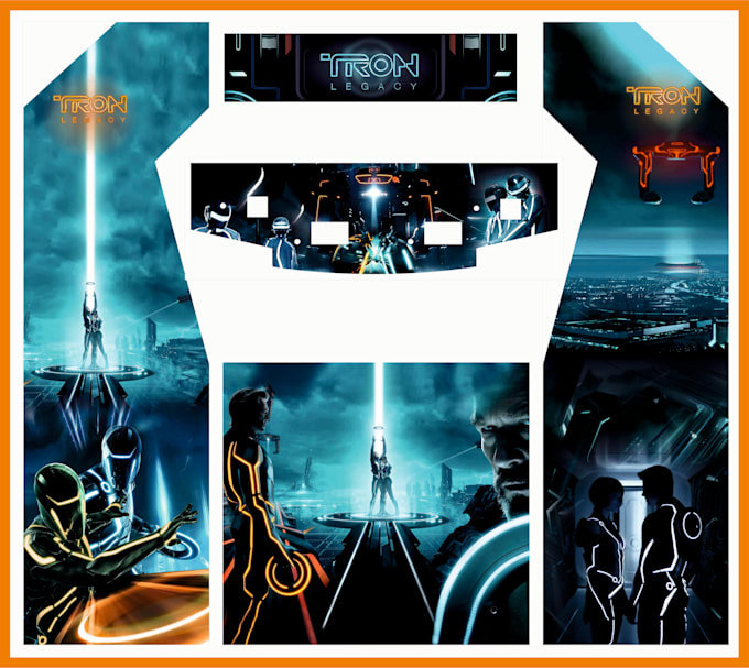 create a custom arcade artwork