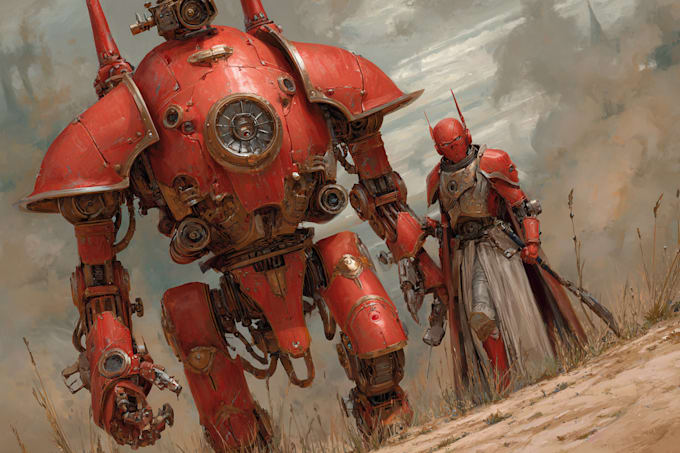 create a warhammer art