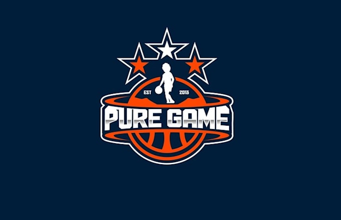 design awesome pure game logo