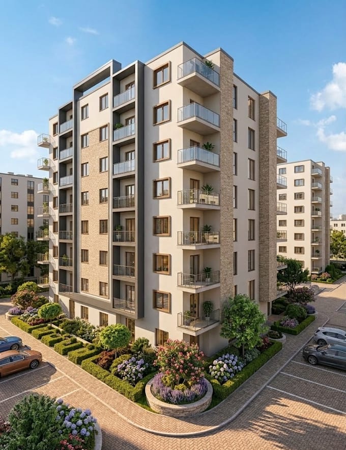 architectural 3d modeling in revit and rendering in lumion