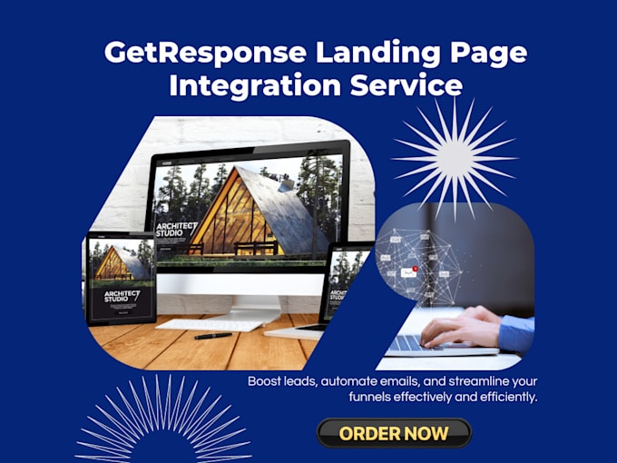 create integrate getresponse landing pages with automation