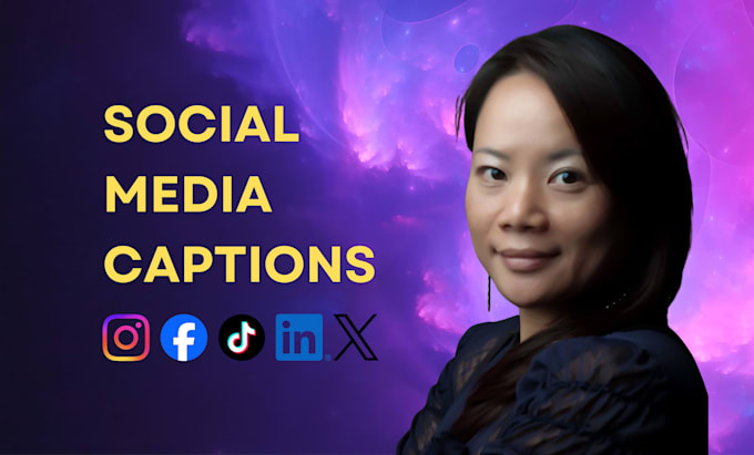 write engaging social media captions and posts