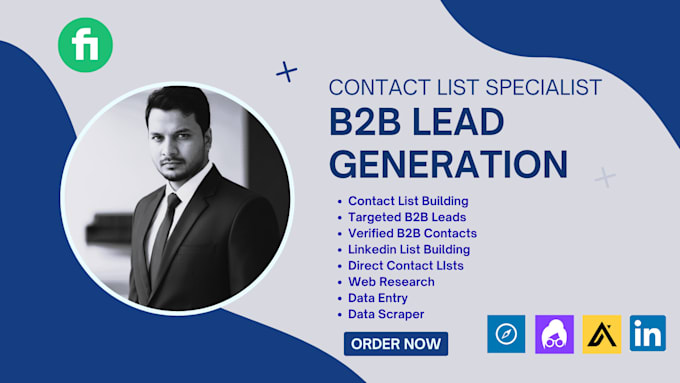 b2b lead generation and contact list building