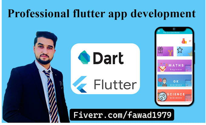 create mobile app andoriod and IOS by flutter
