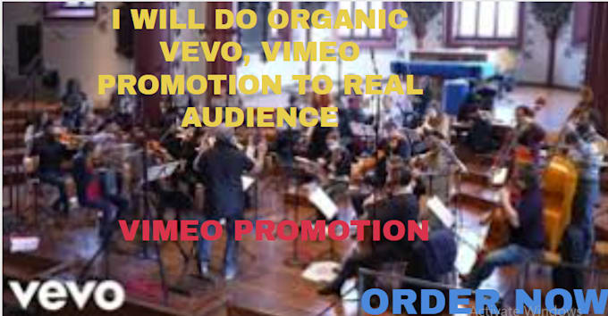 do organic vevo promotion, vimeo video promotion using google ads