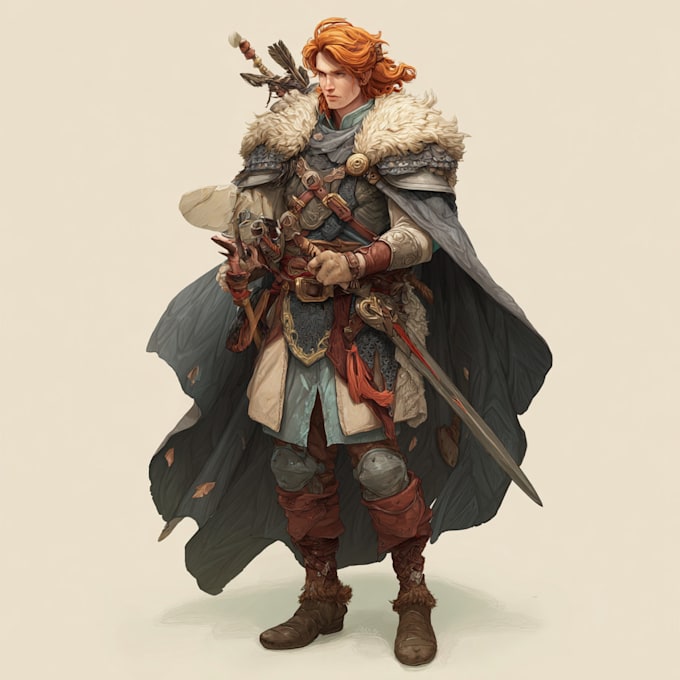 dnd character art and dnd character art
