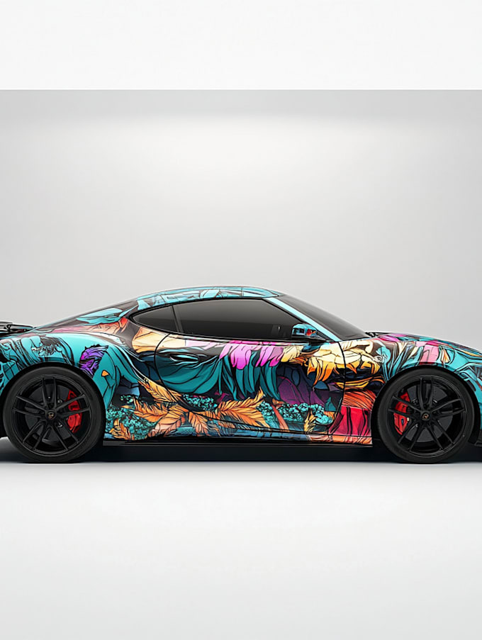 create van wrap, truck wrap, wrap design or custom vehicle