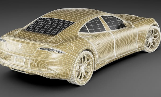 create professional 3d car modeling, car design, and realistic 3d car rendering
