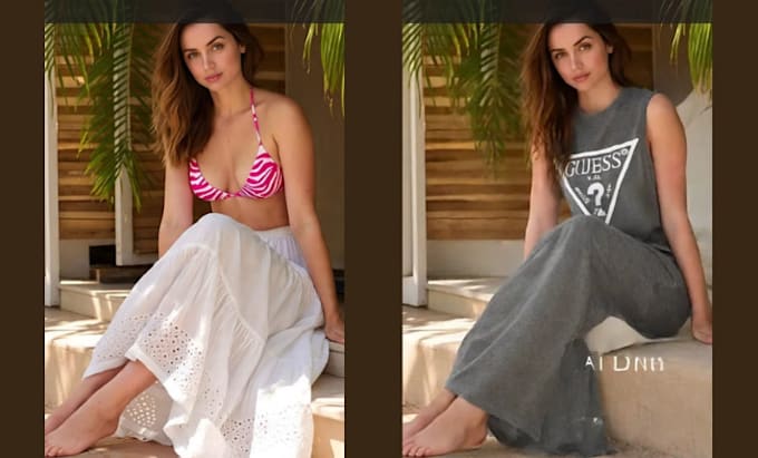 place your products on influencer models using ai