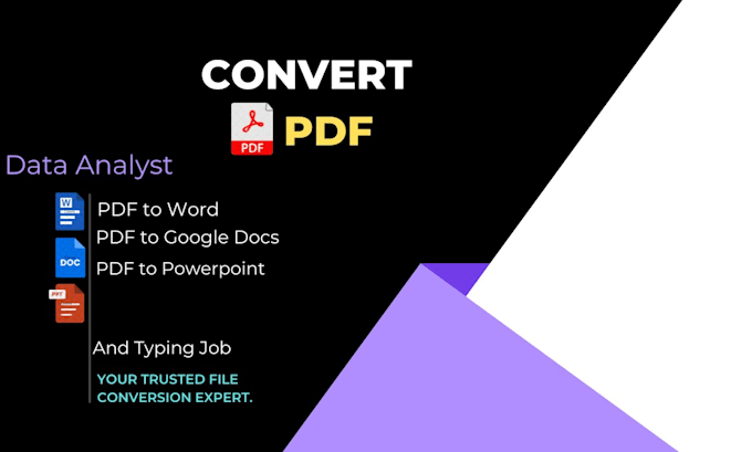 pdf to word ,typing service