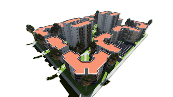 model and do  exterior and interior renders