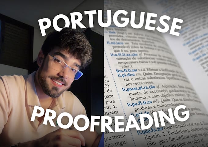 proofread, edit and rewrite your portuguese texts