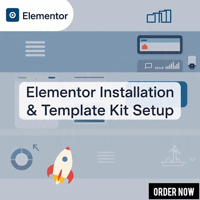 install elementor plugins and template kit