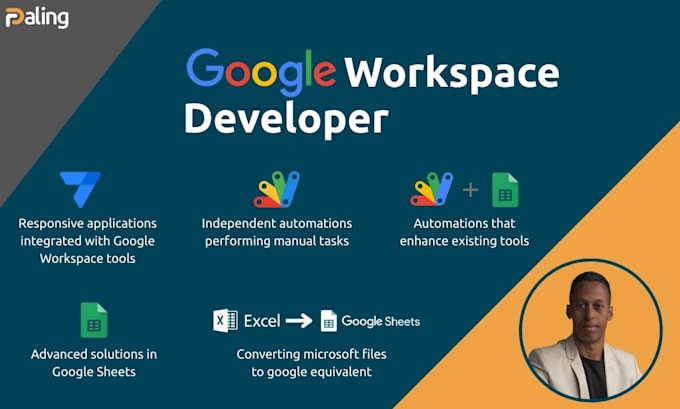 develop appsheet applications and google workspace automations