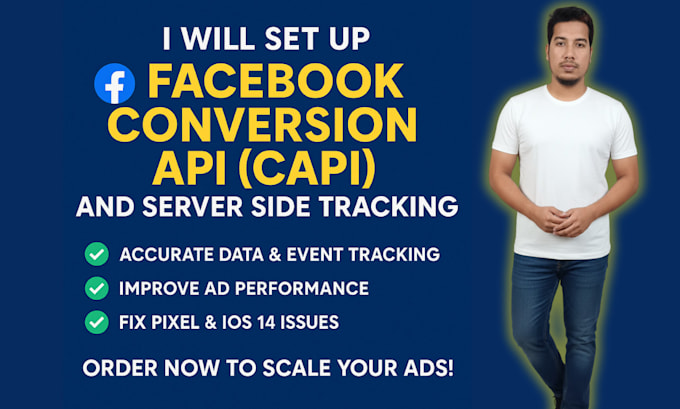 set up facebook conversion API capi and server side tracking for accurate sale