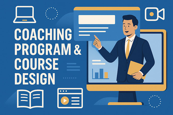 create coaching program, coaching course, video, coaching website, social media