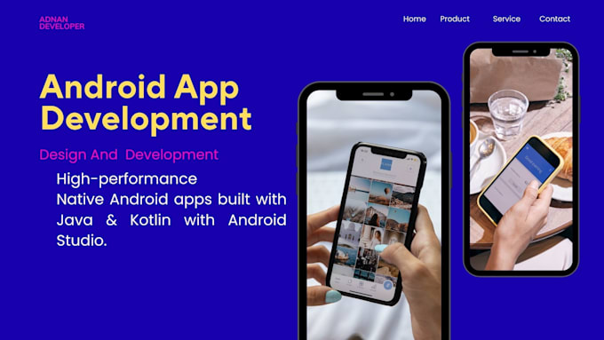 do mobile app development for professional android mobile apps