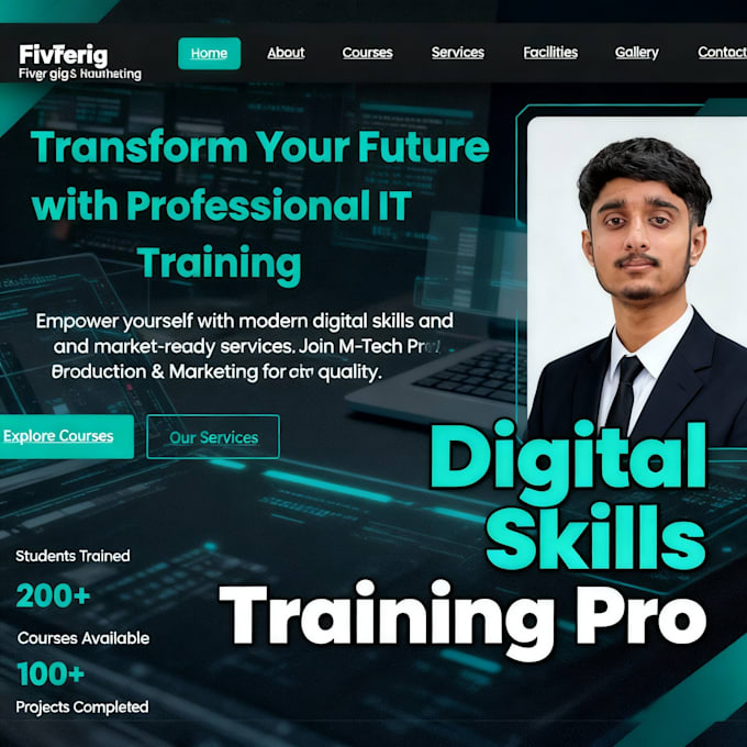 transform your idea into sleek and responsive fullstack website