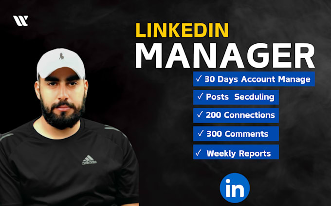 do linkedin management as a professional manager