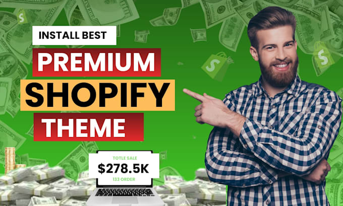 install the best shopify premium theme