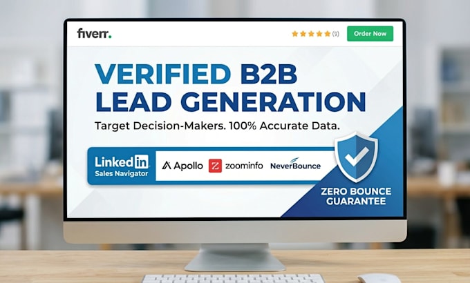 Provide targeted b2b leads for any niche with a verified email list by ...