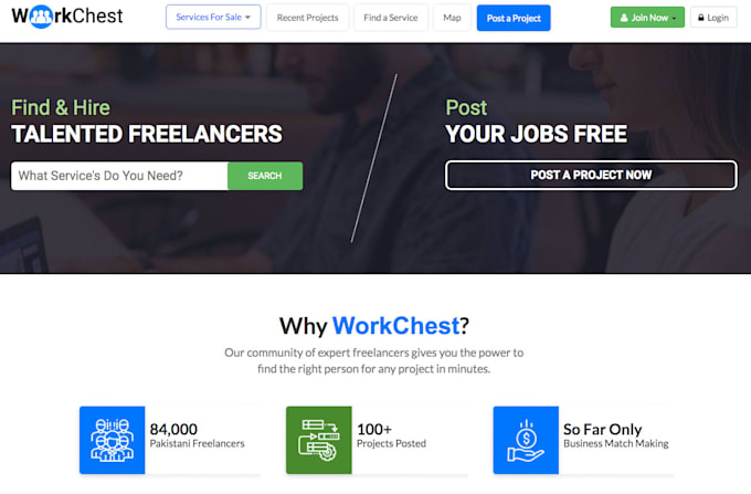 develop freelancer marketplace app, freelancing website, service marketplace app