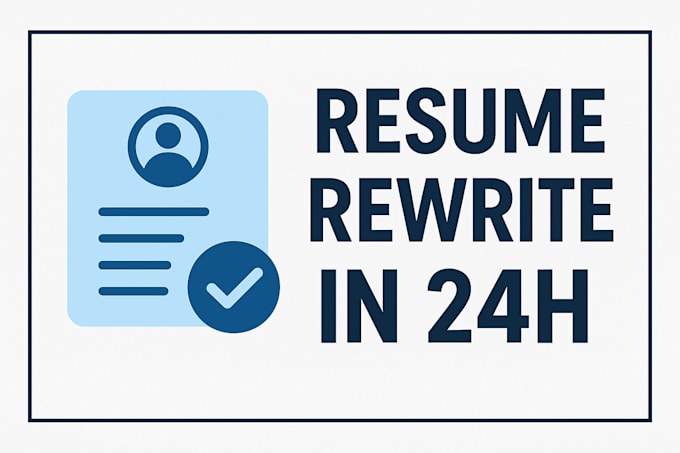 rewrite and translate your resume or CV in 24 hours