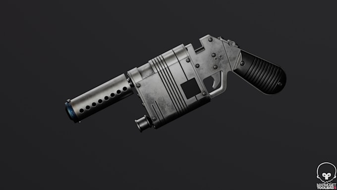 design realistic 3d props optimized for games
