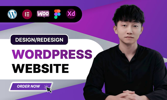 design a modern wordpress business website
