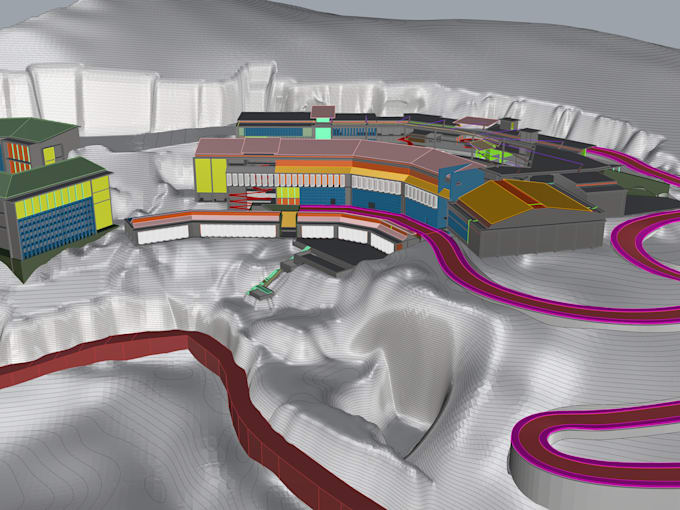 make professional rhino architectural models for projects